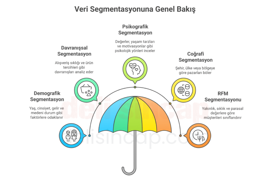 Müşteri Verisi Yönetimi (CDM) veri segmentasyonu