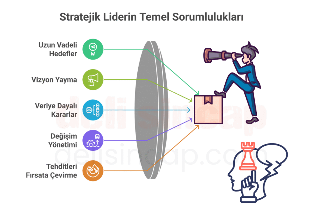 stratejik liderlik rolünün sorumlulukları