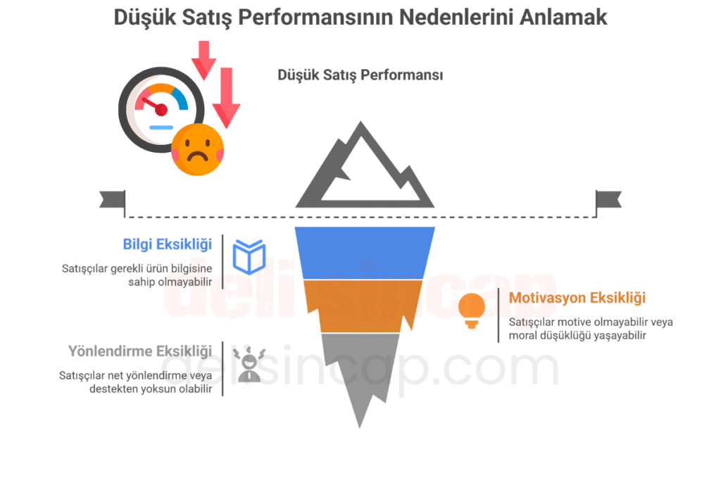 düşük satış performansının sebepleri