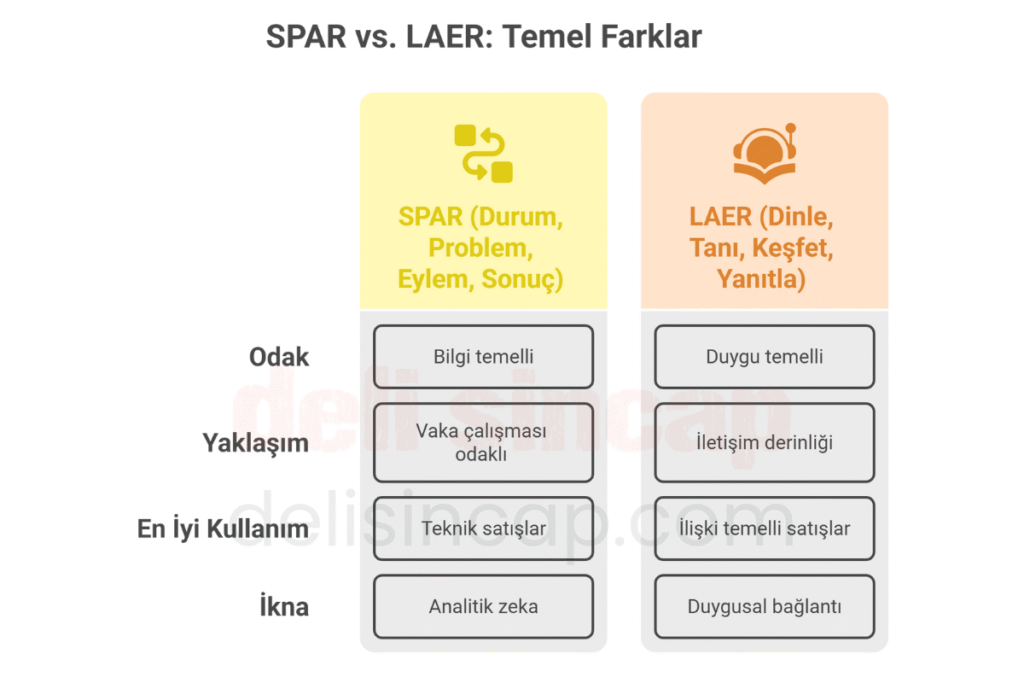 SPAR ile LAER teknikleriarasındaki temel fark nedir? SPAR ile LAER teknikleriarasındaki temel fark nedir?