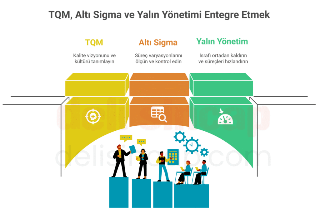 Toplam Kalite Yönetimi–Altı Sigma–Yalın Yönetim entegrasyonu